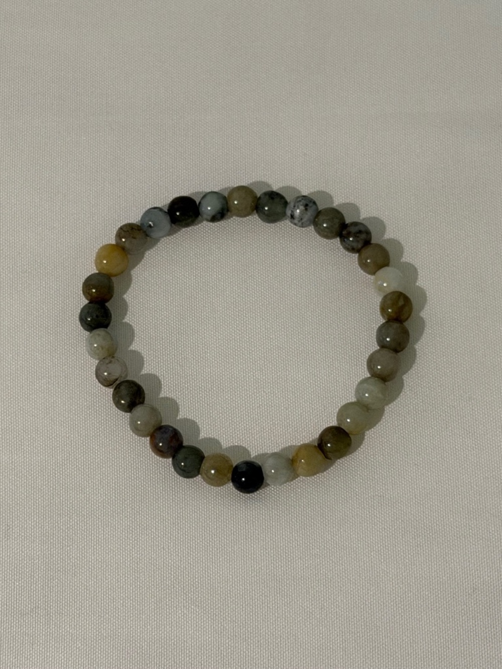 Jadeite Jade Beaded Bracelet - small